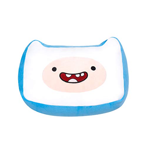 MINISO Adventure Time Cartoon Back Cushion Pillow Home Decor, Finn, White Blue