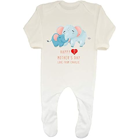 Shopagift Personalised Baby Sleepsuit for Mother's Day Cover