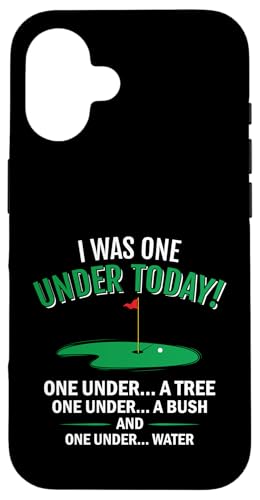 I Was One Under Today �ʔ����S���t���D�� �S���t�@�[�M�t�g �X�}�z�P�[�X iPhone 16 �p