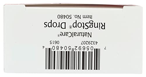 Naturalcare Ringstop | Ringing In The Ear Aid | Homeopathic Support For Tinnitus Relief, Ear Noise & Sensitivity To Sound | 0.5 Oz #TOP7