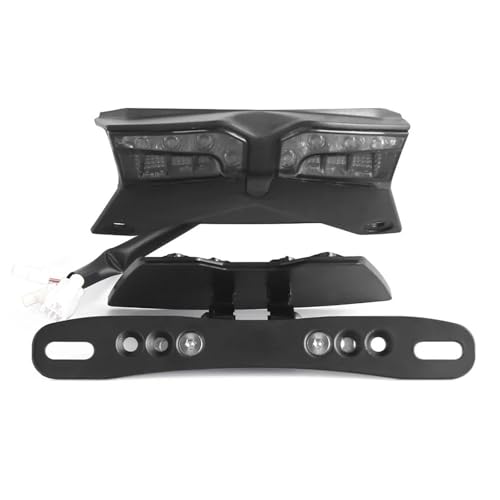 �o�C�N�i���o�[�v���[�g�z���_�[ �p�̃X�Y�L �p��GSX-8R �p��GSX-8S 2023-2025 �t�F���_�[�G���~�l�[�^�[�L�b�g�i���o�[�v���[�g�u���P�b�g LED �E�C���J�[