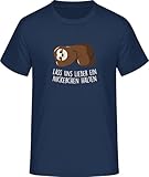 Lass Uns Lieber EIN Nickerchen halten Faultier T-Shirt – Lustiges Schlaf Spruch Shirt