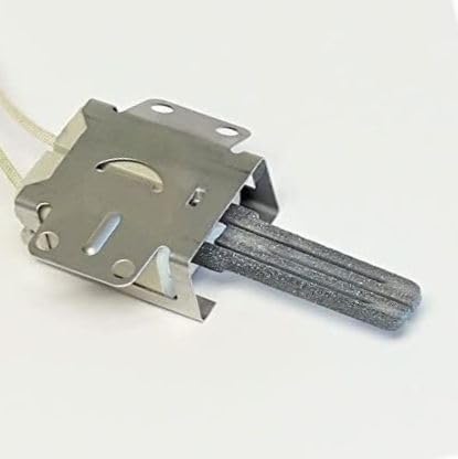 Side view of the igniter element and mounting bracket