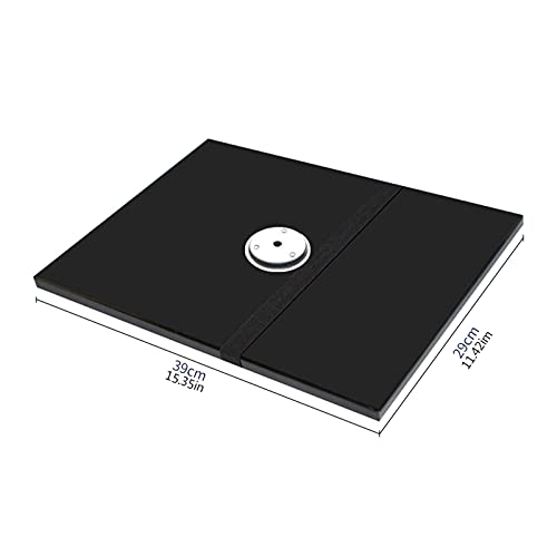 Trípode de soporte para proyector de altura ajustable de 20 a 55 pulgadas con bandeja para cine en casa, construcción de aluminio