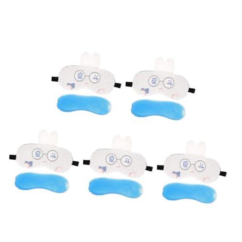 Masque pour les yeux en peluche Healeved de qualité supérieure lot de 5
