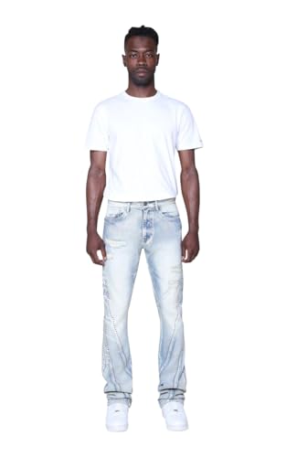 Smoke Rise Men's Barbwire Rhinestone Jean4