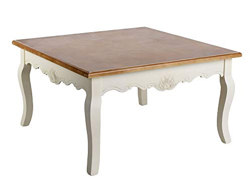 Palazzo Exclusif - Table Basse de Salon en Bois Style Rustique, Petite Table Vintage ou Shabby-Chic