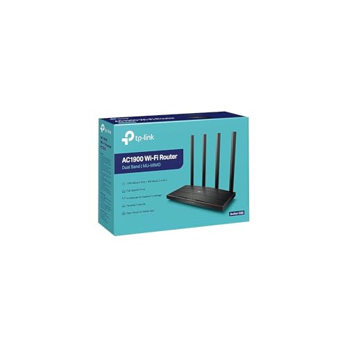 TP-Link AC1900 Wireless MU-MIMO WiFi Router - Dual Band Gigabit Wireless Internet Routers for Home, Parental Contorls & QS, Beamforming (Archer C80) - Image 6