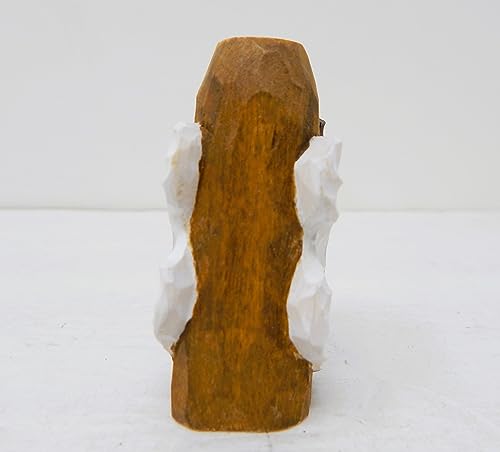 Estatua miniatura de perezoso de madera tallada a mano miniatura 5