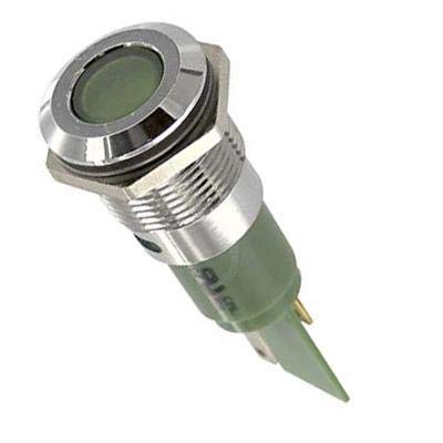 CML Innovative Technologies19380355M - Panel Mount Indicator, LED, 16MM, Green, 24V