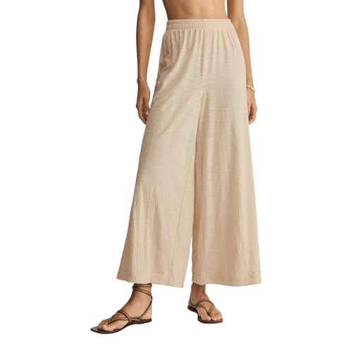 Z SUPPLY Women's Scout Textured Slub Pant Whisper White M at