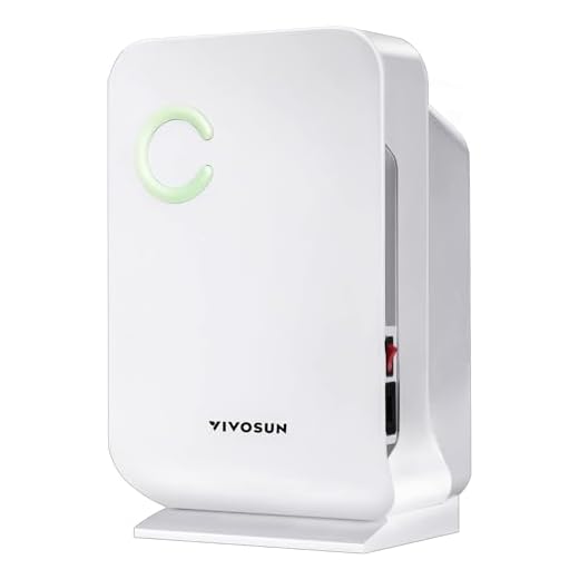 VIVOSUN Small Space Mini Dehumidifier, Ultra-Quiet Auto Shut-off Dehumidifier for Grow Tent, Bedroom, Bathroom, RV, Closet