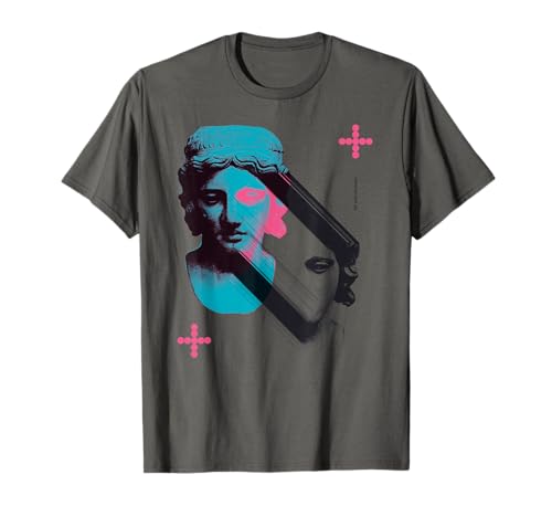 Vaporwave Aesthetic Retro 80s 90s Statue Japanese Otaku Art T-Shirt