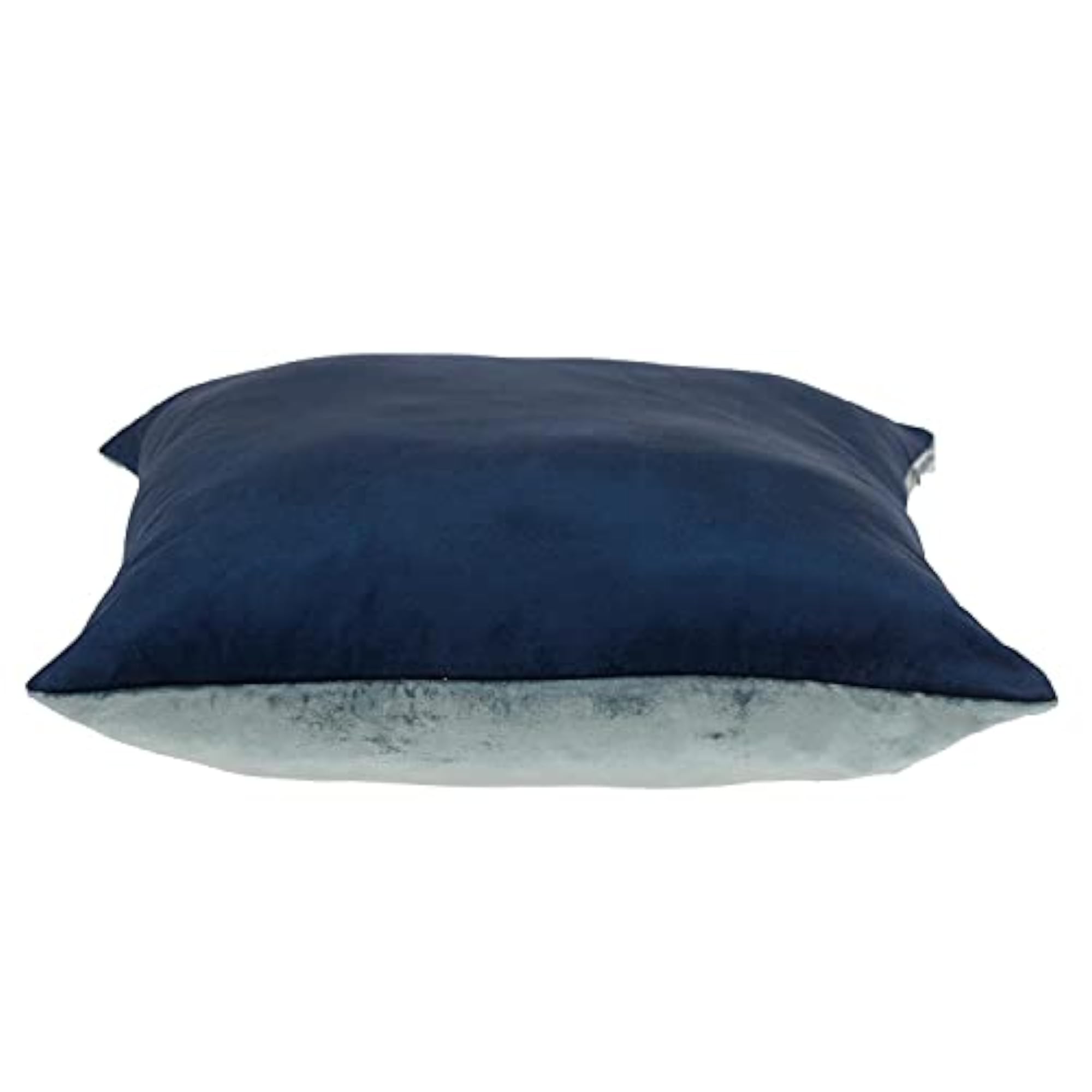 Nerine Transitional Blue/Navy 20" x 20" Throw Pillow