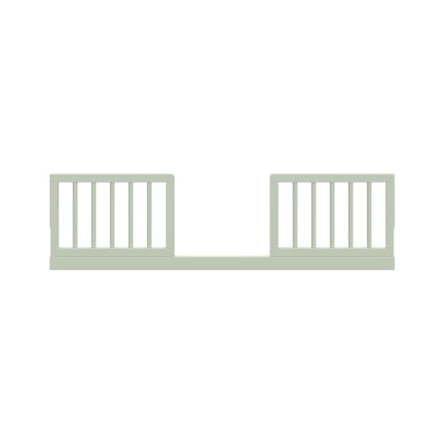 Image of Graco Storkcraft Toddler Safety Guardrail Kit with Dowels - GREENGUARD Gold Certified, Converts Compatible Storkcraft Crib to Toddler Bed, Kit Includes 2 Toddler Guardrails (Sage)