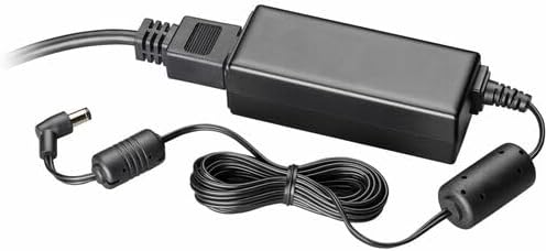 Poly 25W Power Supply - Black - 120 V AC Input - 48 V DC Output - 25 W