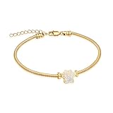 AIWENXI Kristall Hund Pfoten Urne Armbänder für Asche Haustier Feuerbestattung Armband Edelstahl Asche Einäscherung Schmuck Andenken Gedenkstätte Urnen Armreif für Männer