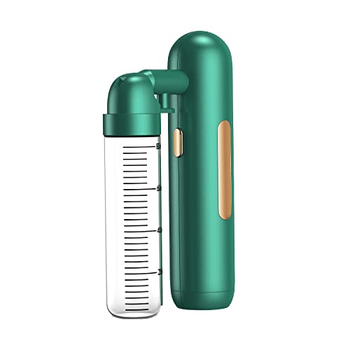 LIURUI Machine Brouillard Désinfection Atomisation Portable sans Fil Maison 2 Vitesses Réglable USB Charge Nano Pistolet Désinfection,Green