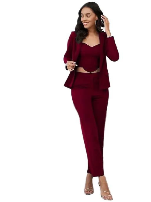 Stylish Two-Piece Nightwear Set for Women912_Maroon_S_638-image-47