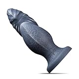 3' Thick Realistic Knotted Dildo, 9.5 Inch Silicone Monster Anal Dildos No Balls for Deeper Anal Dilator G-spot Prostate Massager, Massive Animal Dildo Huge Butt Plug Fantasy Sex Toy for Women Men Gay