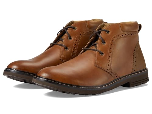 Nunn Bush Men's Ozark 2.0 Plain Toe Chukka Leather Boots, Tan, 13 Wide by Nunn Bush - Used condition - US$25.99