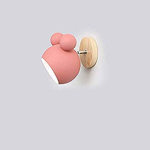 Applique en bois Applique de chevet Applique murale Applique murale Applique moderne Chambre Nordic Macaron Direction E27 85-285V