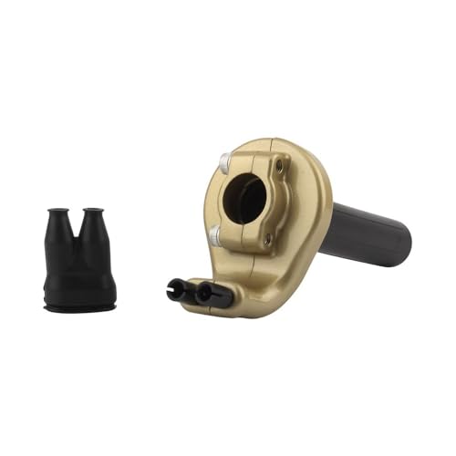 Poignée accélérateur moto réglable pour éliminer le jeu du câble 22mm