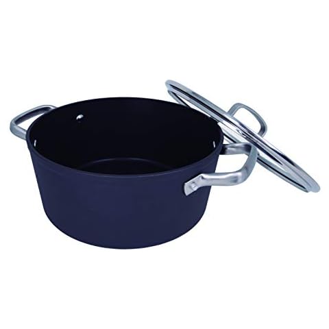 Arcos Serie Samoa | Antihaft-Kasserolle 24 cm und 4,3 L Cover