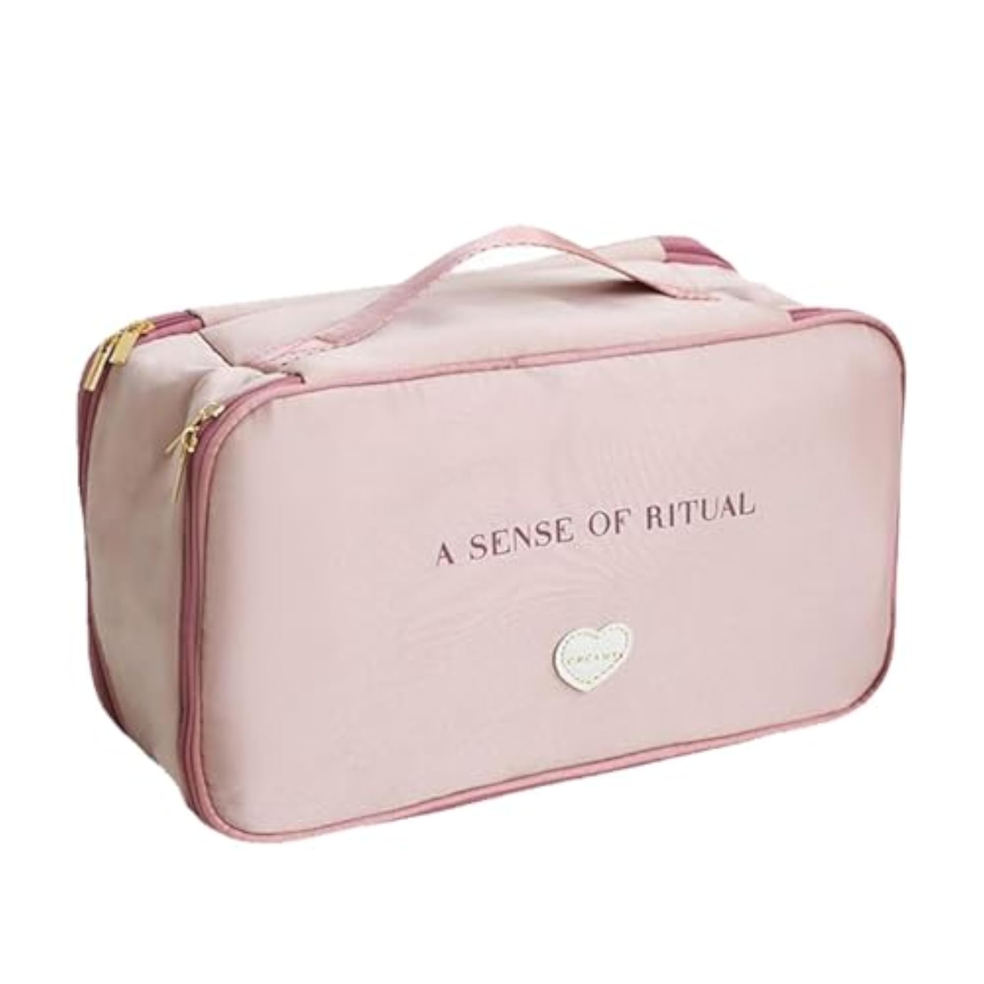 Travel Underwear Organizer Case for Men & Women, Pink