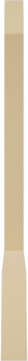 48"W x 32"H x 2"D x 6"F, 16/12 Pitch, Eugene Signature Urethane Gable Bracket, Primed Tan