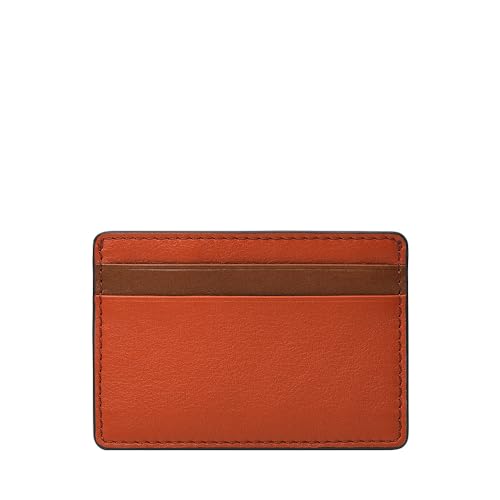 Porte-cartes Fossil Steven en cuir véritable pour homme - Réf ML4395836