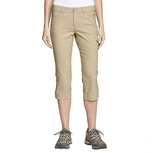 Eddie Bauer Ladies' Rainier Capri (16, Khaki)