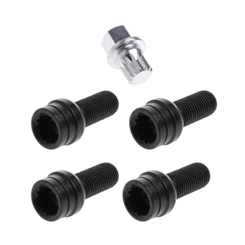 Tornillos llanta compatible con A4 y A6 en acero inoxidable 8D0601139F 3