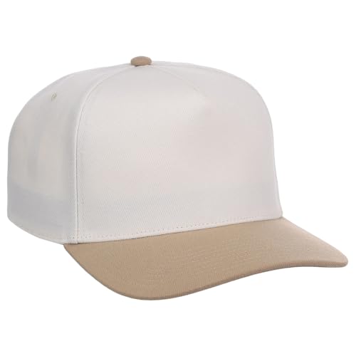 Image of Lids Blank Hook Shot A-Frame Adjustable Snapback Hat - Breathable Mesh & Lightweight | Curved Bill | One Size Fits Most