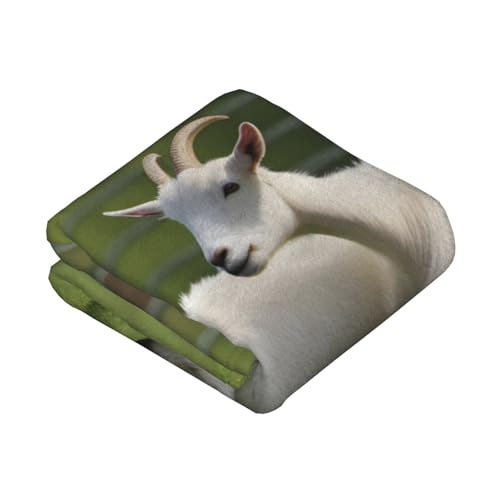 Couverture chèvre chaude et durable pour lit et canapé - 3
