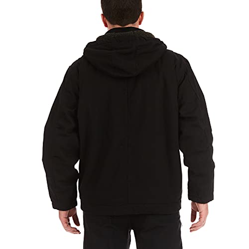Image of Smith's Workwear Mens Sherpa-lined Duck Work JacketWork Jacket