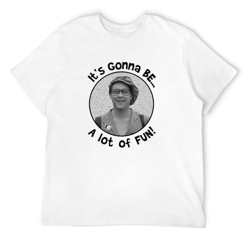 Photo de LAO-WANG Trendy T-Shirt Vic and Bob Tom Fun Inspired T The Smell of Reeves and Mortimer BBC Comedy Black S