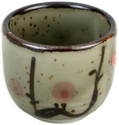 Miniatura 4 de JapanBargain 2755 - Juego de 2 tazas de sake de porcelana japonesa auténtica, aptas para microondas, 1.5 onzas, fabricadas en Japón