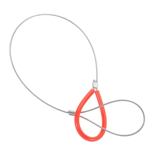 SOLUSTRE Lifting Loop Lifting Machine Rope Steel Lifting Rope Lifting System Loop Replacement Convenient Lifting Machine Rope Metal Safety Rope for Lifting