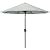 MASTERCANOPY Patio Umbrella for Outdoor Market Table -8 Ribs (10ft,Light Gray)