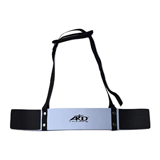 ARD-Champs Heavy Duty Arm Blaster Body Building Bomber Bicep Curl Triceps White New