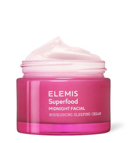 ELEMIS Superfood Midnight Facial Night Cream 50 ml Hydrating & Nourishing Anti-Ageing Night Cream for Radiant Healthy-Looking Skin