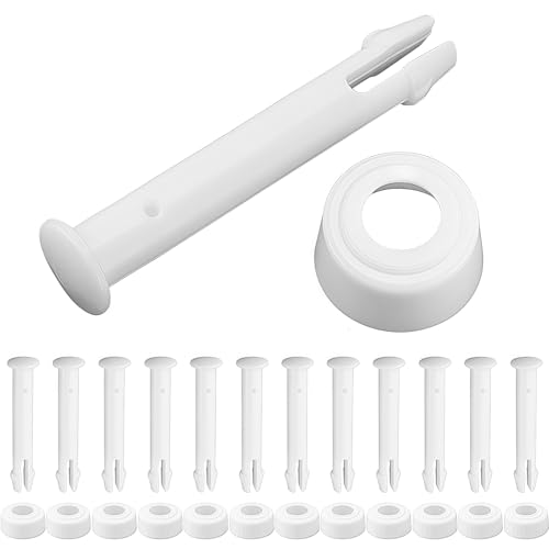 KLINNA 12er Set Verbindungsstifte mit Dichtungen, 7cm/2.76in Stift Splint Pin Ersatzteile Set für Intex & Bestway Pool, Joint Pins & Seals für Frame&Round Metallrahmen Pools