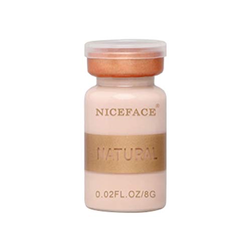 Preisvergleich Produktbild Klare und makellose, feuchtigkeitsspendende Ölkontrollgrundierung kann dunkle Ringe, Flecken, schwere Haut, große Poren usw. bedecken. 5 Farben können ausgewählt werden (C)