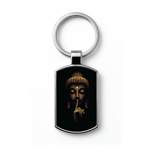 Image of Premium Printed Metal Keychain for Men & Women | High-Definition Artwork Print | Durable Key Ring for Car, Bike, Home & Office Keys | Stylish Decorative Key Holder Gift