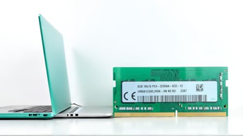 Image of 8GB DDR4 3200MHz Laptop RAM for SK hynix SODIMM PC4-25600 1Rx16 Single Rank (4 IC Chip) 260-Pin 1.2V CL22 Notebook Memory Module Upgrade (HMAA1GS6CJR6N-XN)