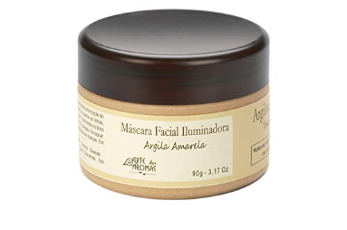 Máscara Argila Amarela Natural Vegano Arte dos Aromas 90g