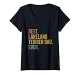 Photo Gallery donna best lakeland terrier dad ever dog raed festa del papà canine maglietta con collo a v Photo Gallery donna best lakeland terrier dad ever dog raed festa del papà canine maglietta con collo a v