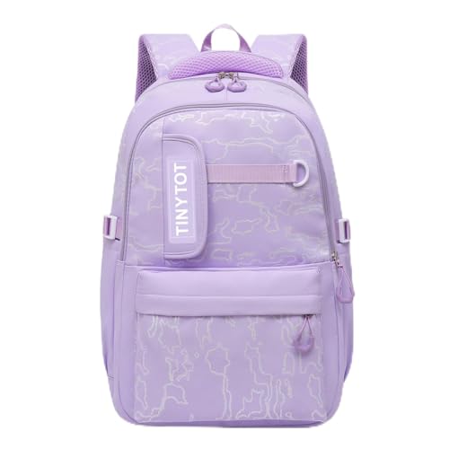 Image of Tinytot 30 Litre, Stylish & Trendy Water Resistant Hi Storage School Collage Travel Laptop Backpack Bag for Boys, Girls, Mens & Womens, 20 Inches (Black)