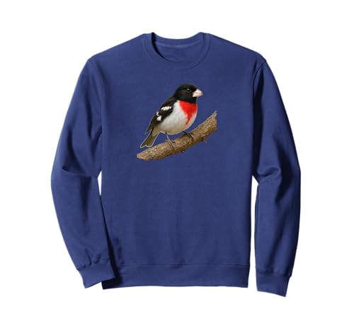 Bird Series. Rose Breasted Grosbeak. Bird. Sweatshirt